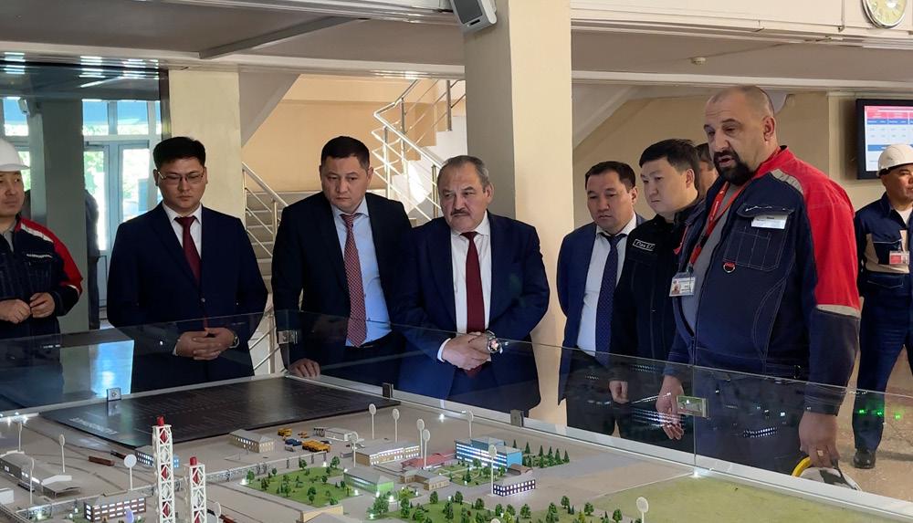 Экология және өндіріс: вице-министр Казфосфат ЖШС-не келді